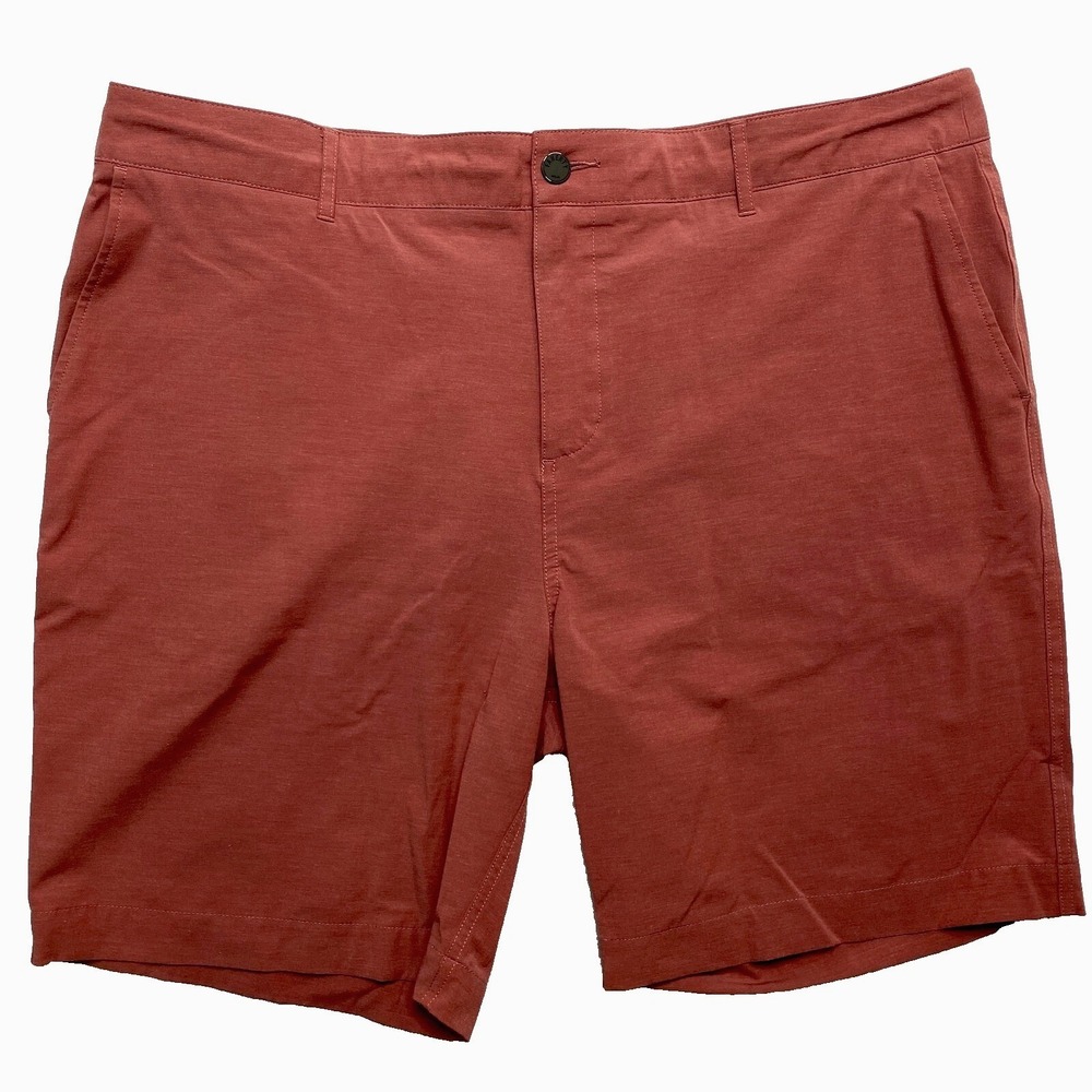 Faherty Mens 40 Drawstring Flat Front Boracay All Day Shorts